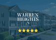 WARREN HEIGHTS - An elevated experience !
